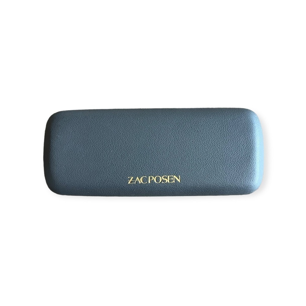 ZAC POSEN case hard eyeglasses case only 6x3"